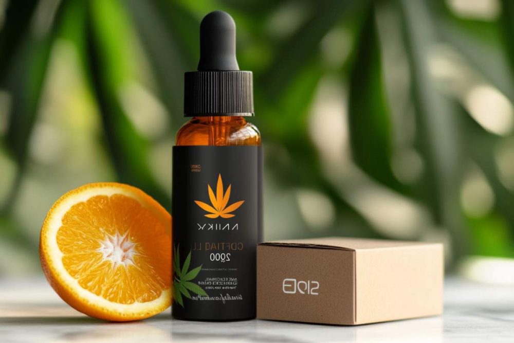 huile de CBD enrichie en vitamine