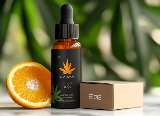 huile de CBD enrichie en vitamine